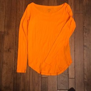 Long sleeve polo tee